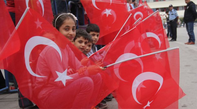 Adana’da Cumhuriyet coşkusu