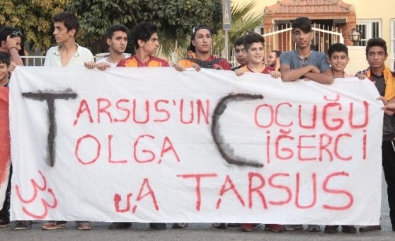 Adana’da Galatasaray İzdihamı