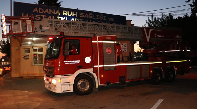 Adana’da hastanede büyük yangın: 1 ölü