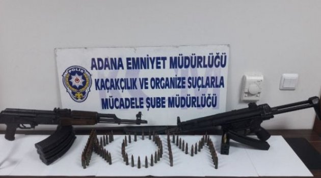 Adana’da Mp5 ve Kaleşnikof İle Yakalanan Gözaltına Alındı