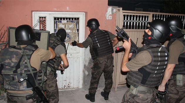 Adana’da Şafak Vakti IŞİD Operasyonu