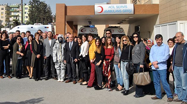 Adana’da sağlık çalışanlarına KBRN tehlikelere karşı eğitim