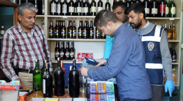 Adana’da sahte içki denetimi