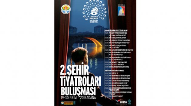 Adana’da şehir tiyatroları buluşması başlıyor