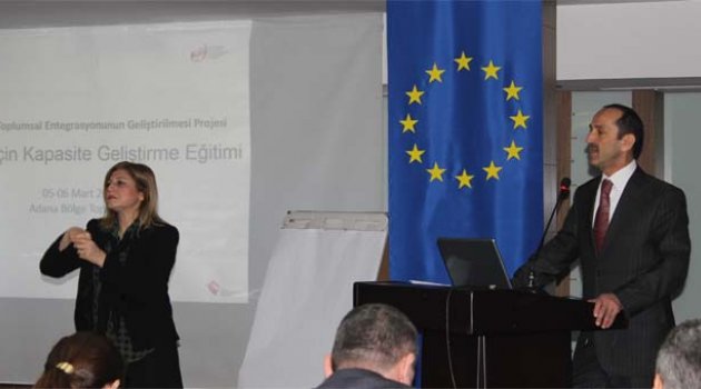 Adana’da, Sivil Toplum Kuruluşları Kapasite Geliştirme Eğitimi
