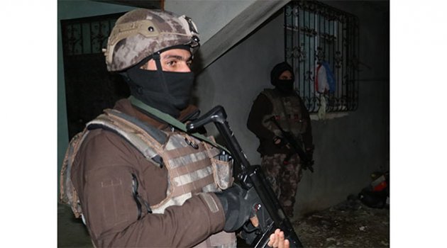 Adana’da terör operasyonu