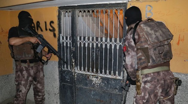 Adana’da terör operasyonu