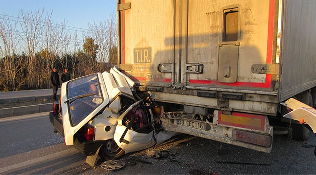 Adana’da trafik kazası: 2 ölü, 2 yaralı