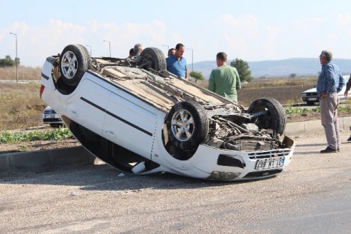 Adana'da trafik kazası 2 yaralı