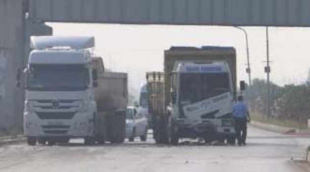 Adana’da trafik kazası: dört yaralı