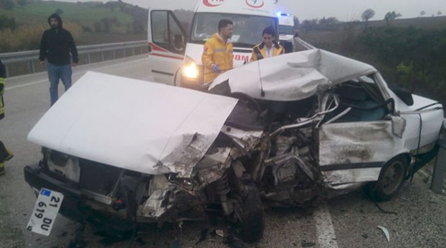 Adana’da trafik kazası ölü ve yaralı var