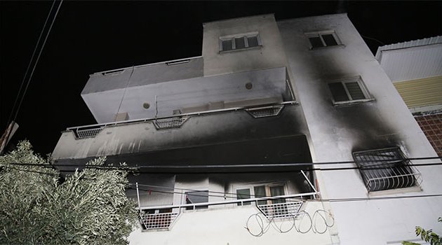 Adana’da üniversite öğrencileri evinde korkutan yangın