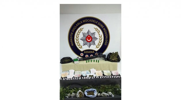 Adana’da uyuşturucu operasyonu…