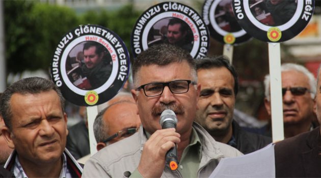 Adana’da Yalova Valisine protesto