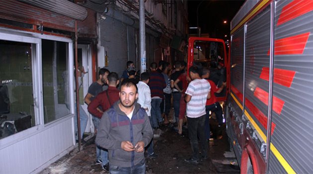 Adana’da yangın paniği