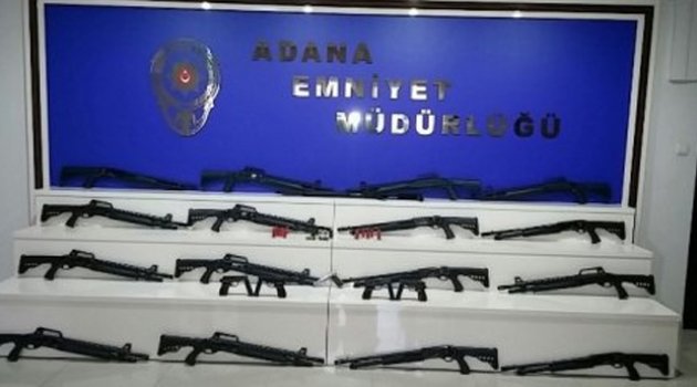 Adana’daki silah operasyonu