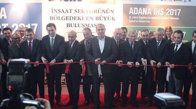 Adana İnşaat Fuarı açıldı