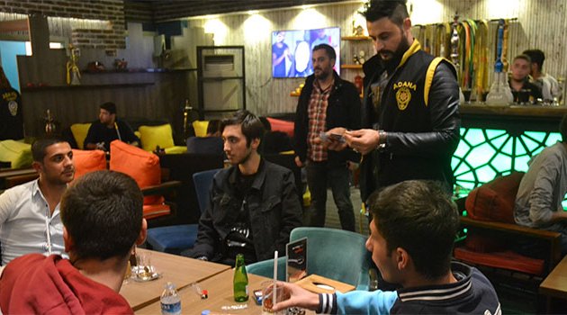 Adana polisinden asayiş uygulaması