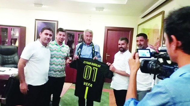Adana Vefaspor’dan Başkan Karalar’a ziyaret