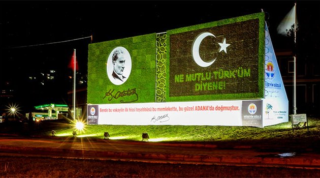 Adana’ya dikey bahçeler