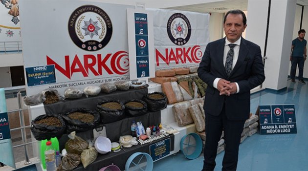 Adana'da bin 113 uyuşturucu satıcısı tutuklandı