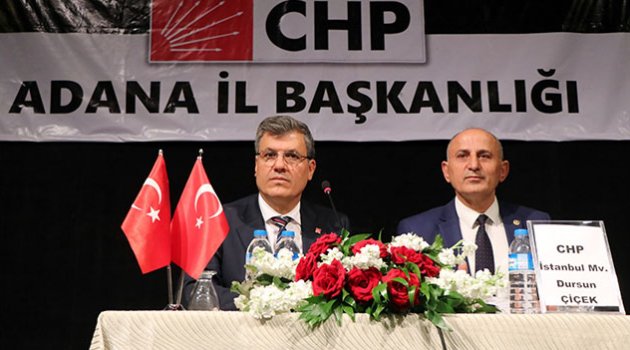 Adana'da CHP'den 'Darbe ve Hukuk' konulu konferans