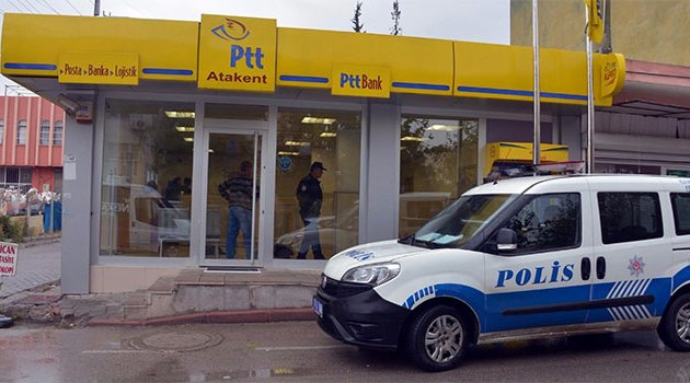 Adana'da PTT soygunu