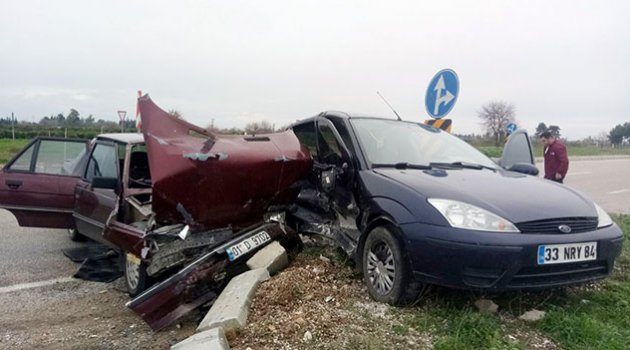 Adana'da trafik kazası: 6 yaralı