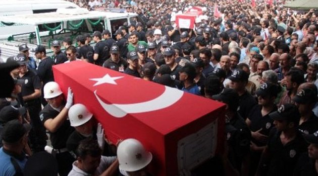 Adanalı 3 şehit son yolculuğuna uğurlandı