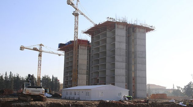 ADANA'NA DA İLK SOSYAL KONUT PROJESİ BÜYÜK  BİR HIZLA DEVAM EDİYOR