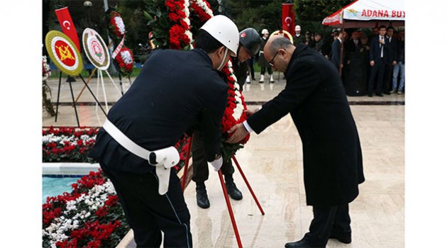 Adana'nın düşman işgalinden kurtuluşunun 96. yıldönümü törenle kutlandı