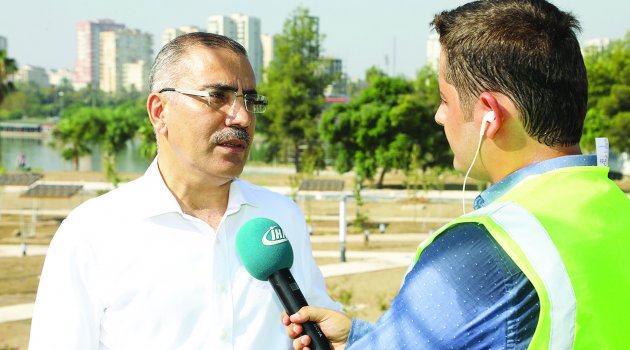 Adana'nın ilk Millet Bahçesi Ekim'de açılıyor