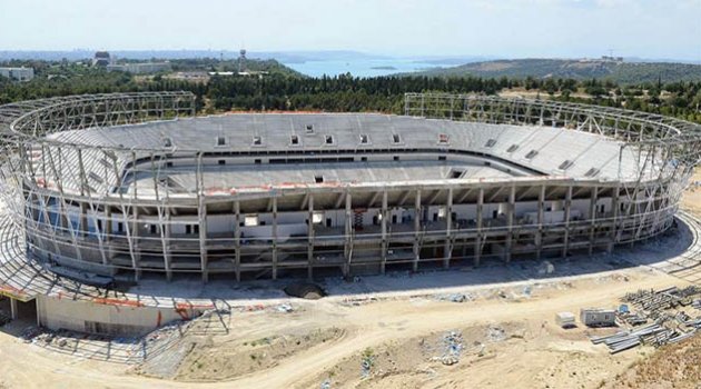 Adana'nın yeni stadının yüzde 70'i tamamlandı