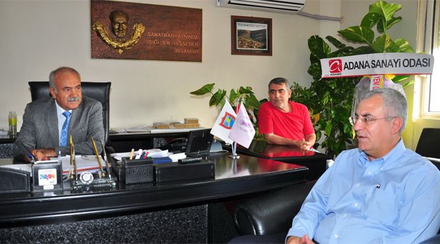ADASO’dan, Adana ESOB’a taziye ve tebrik ziyareti
