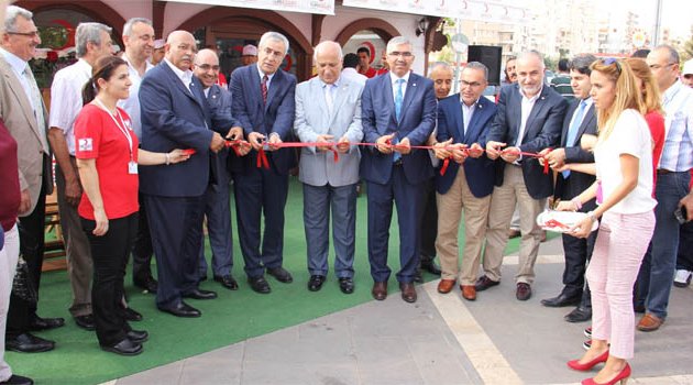 ADASO’nun Kızılay’a hibe ettiği kan bağışı evi törenle açıldı