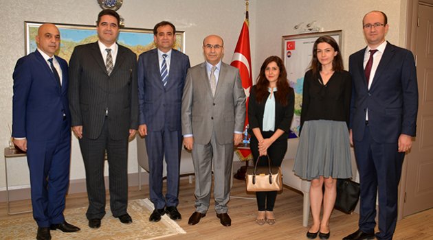 ADEO yönetimi Vali Demirtaş’ı ziyaret etti
