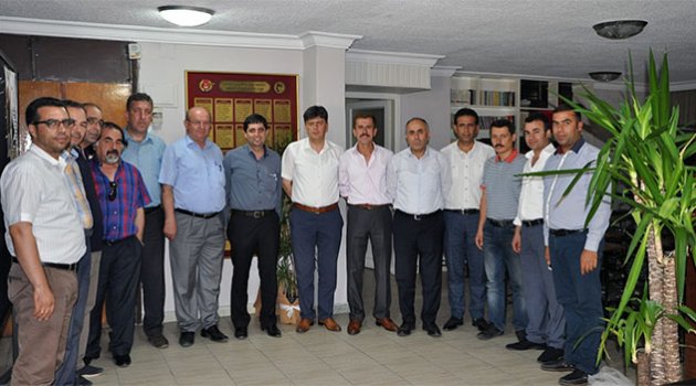 Adıyamanlı gazetecilerden ÇGC’ye ziyaret