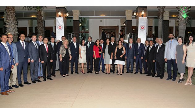 Adli yıl açılış kokteyli Adana Baro Tesislerinde yapıldı