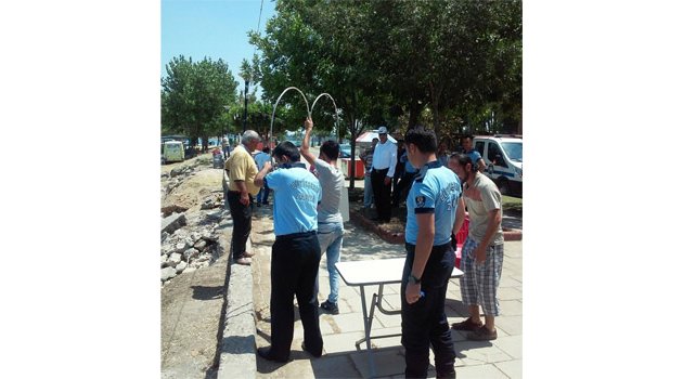 Adnan Menderes Bulvarı’nda kaldırım işgaline son