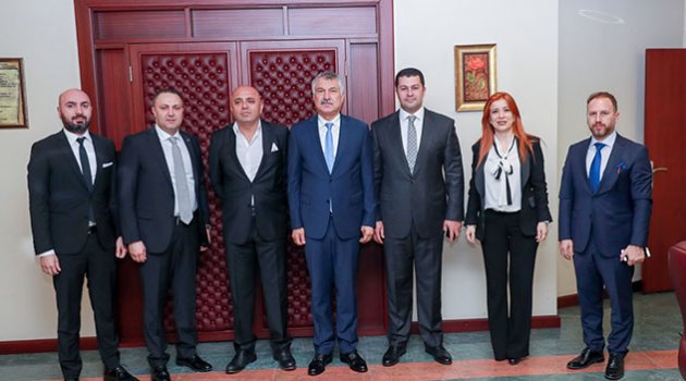 AGİAD yönetimi başkanlarla buluştu