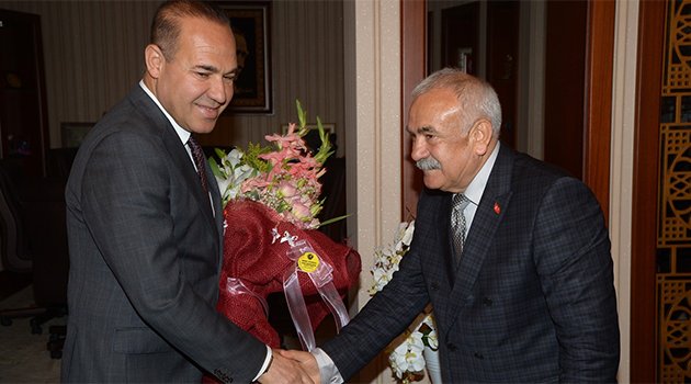 Ahilik Haftası İl Kutlama Komitesi’nden Başkan Sözlü’ye ziyaret