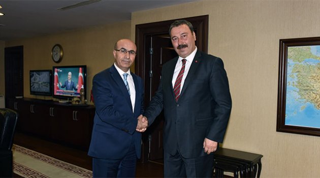 Emniyet Müdürü Ak, Vali Demirtaş’ı ziyaret etti
