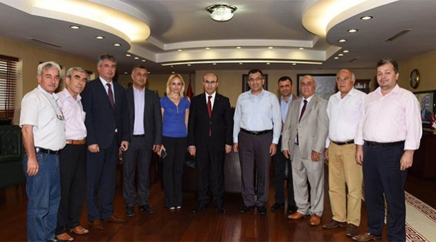 AK Parti Çukurova İlçe Teşkilatı'ndan Vali Demirtaş’a ziyaret