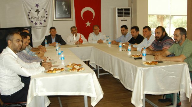 Ak Parti İl Başkanı Yeni'den, TÜMSİAD Adana şubesine ziyaret