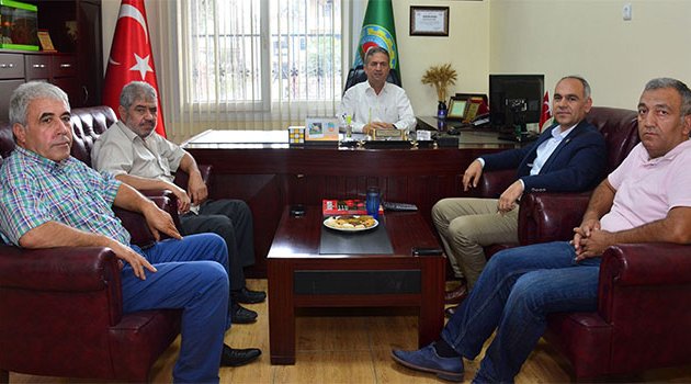 AK Parti teşkilatından Yüreğir Ziraat Odası’na ziyaret