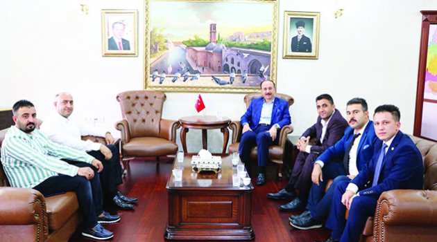 AK Parti Yüreğir İlçe Başkan  yardımcısından Vali Erin’e ziyaret