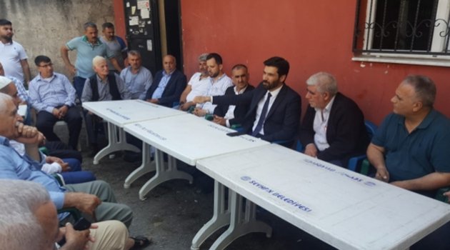 Akan'dan Meydan Dolmuş Durağına ve Esnaflara Ziyaret