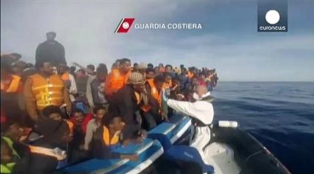 Akdeniz'de Kaçak Göçmen Akını