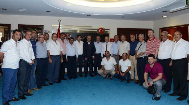 Alevi Kültür Dernekleri Adana şubesinden Vali Demirtaş’a ziyaret