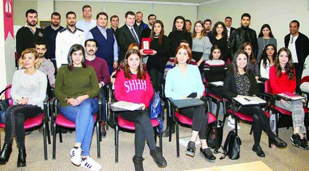 Alkin geleceğin işadamlarıyla buluştu